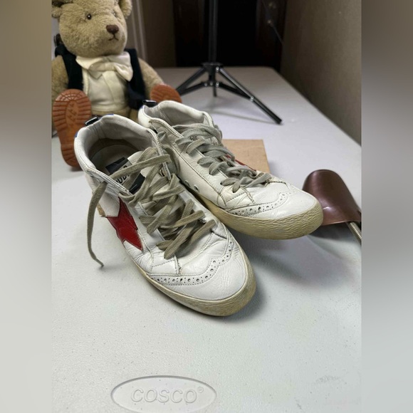 Golden Goose MidStar Sneakers - White Sneakers, Shoes Sz 38 / US 8 - Picture 13 of 15